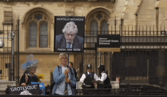 Boris Johnson Protest GIF by GIPHY News