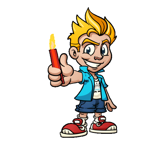 Feuerwerkland Sticker