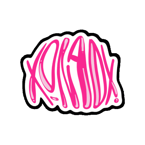 In Love Lettering Sticker