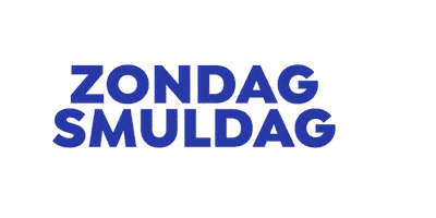 Bakken Smullen Sticker by De Zondag