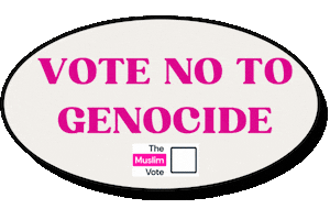 The Muslim Vote Sticker