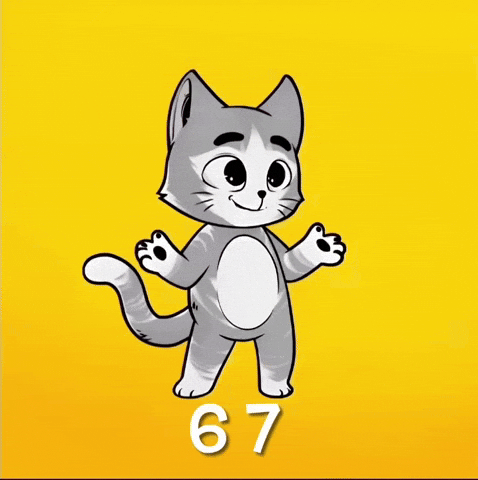 6 7 GIF by Hero Galaxy NFT