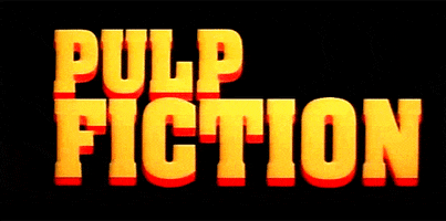pulp fiction art GIF by hoppip
