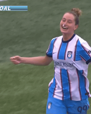 Happy Jordyn Huitema GIF by Chicago Stars FC