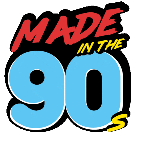 Made In 90S Sticker by Payback Media Group