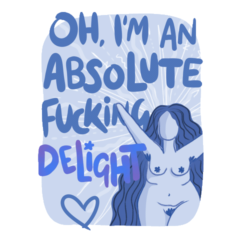 Delight Sticker