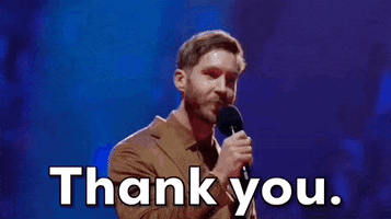 Calvin Harris Thank You GIF by BRIT Awards