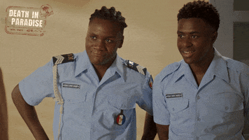 Happy Dream Team GIF by Death In Paradise