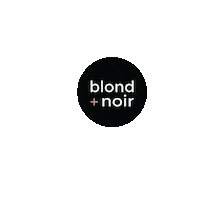 Blond + Noir Sticker