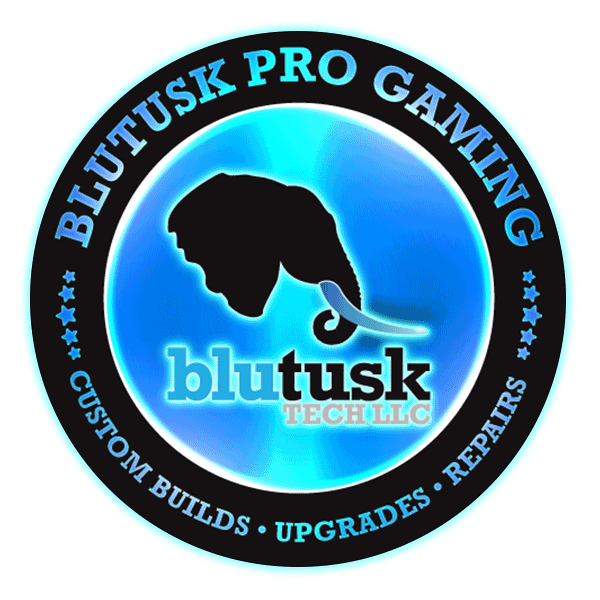 Blutusk Tech LLC. Sticker