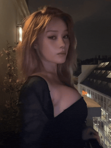 Cute Girl Flirting GIF