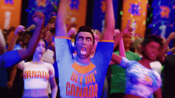 Excited Sport GIF by Rivalry