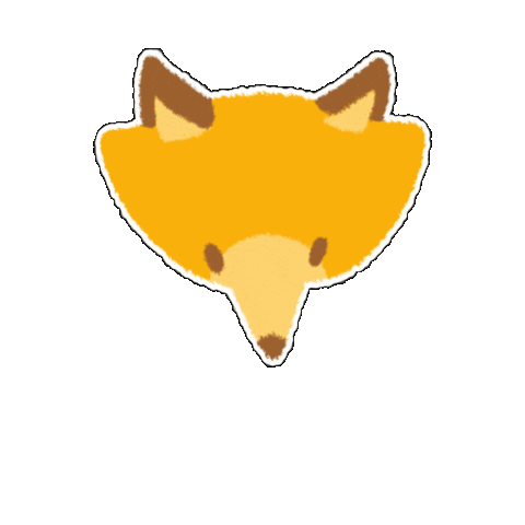 Fox Fall Sticker