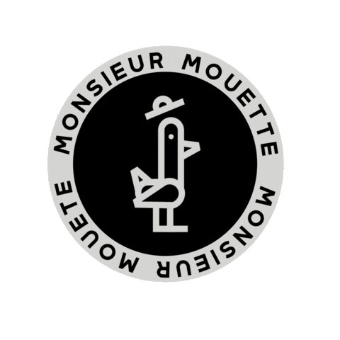 Monsieur Mouette Sticker