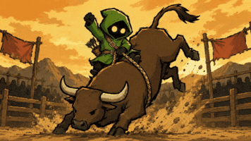 Hold On Cowboy GIF by Hooja