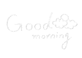 Good Morning Sticker