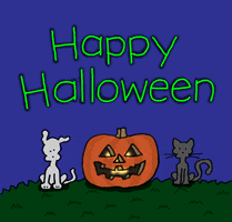 Halloween Cats GIF by Chippy the Dog