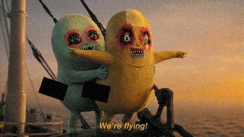 Flying GIF