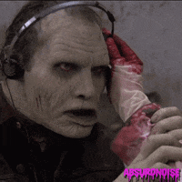 day of the dead horror GIF by absurdnoise