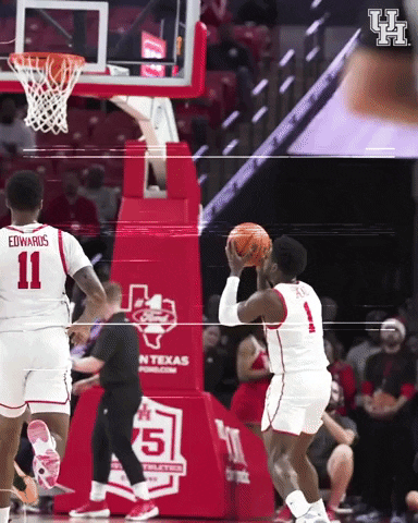 Assist Slam Dunk GIF by Coogfans