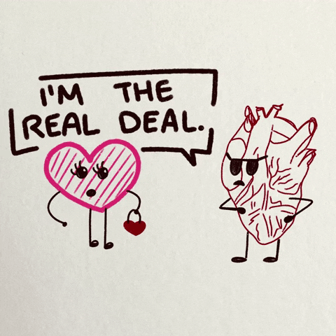 Doodle Hearts GIF by Unpopular Cartoonist