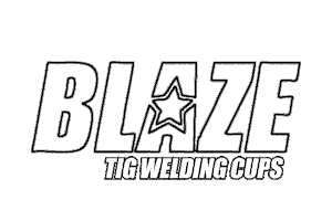 Blaze Tig Sticker by Blue Demon Welding