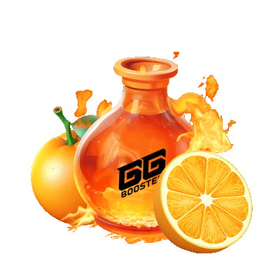 Fire Orange Sticker by GGBooster