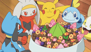 Excited Food GIF by Pokémon