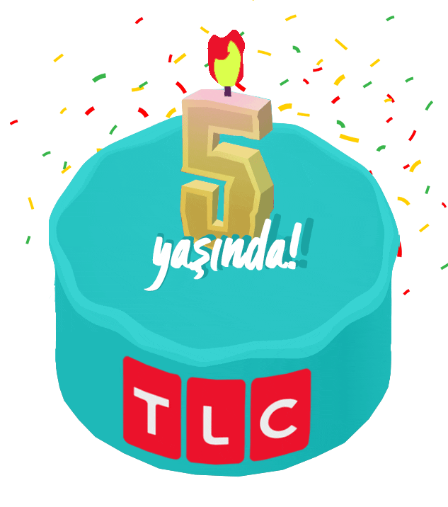 Celebration Birthday Sticker by TLC Turkiye