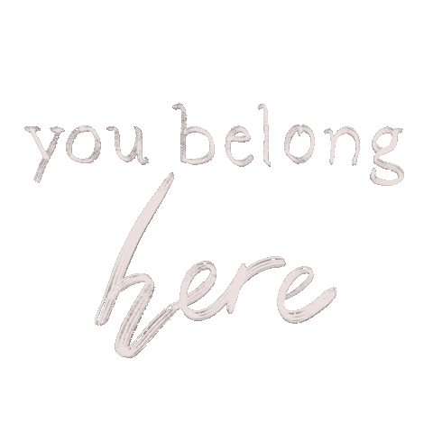 You Belong Here Sticker by Lighthouse Church