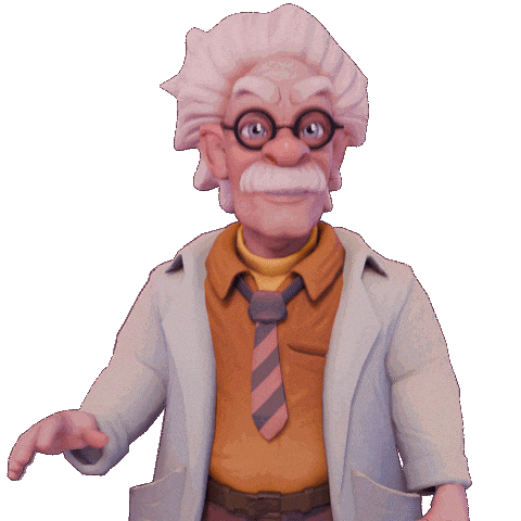 Crispy Circuits Gramps Sticker by Turing Studio