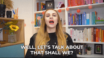Lets Talk Chat GIF by HannahWitton