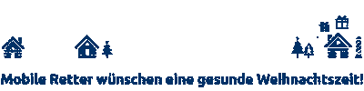 Frohe Weihnachten Lebenretten Sticker by Mobile Retter e.V.