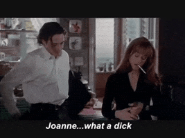 robert downey jr joanne what a dick GIF by chuber channel