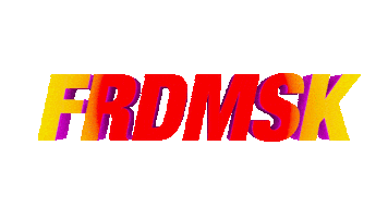 Sticker by FRDMSK