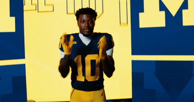 Go Blue Michigan Football GIF by Michigan Athletics