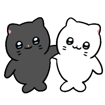 Happy Cat Sticker by Olso