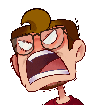 Angry Sticker