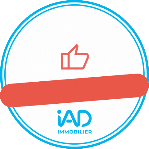 Immobilier Id Sticker by iad France