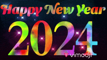 Happy New Year Kali Xronia GIF by Vimodji