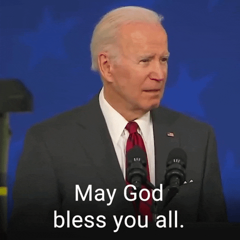 God Bless You All Democratic Party GIF by Joe Biden
