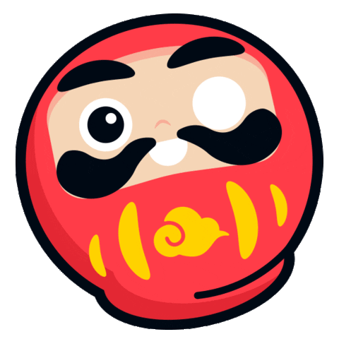 Japonés en la Nube Sticker