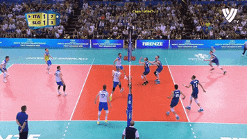 Get Ready Run GIF by Volleyball World