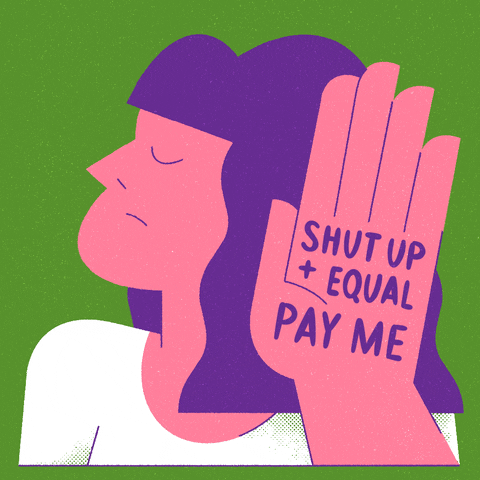 Pay Up Womens Rights GIF by INTO ACTION