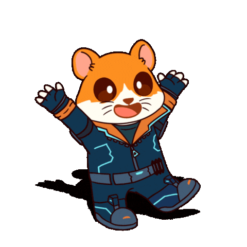 Happy Good Vibes Sticker by Hamieverse