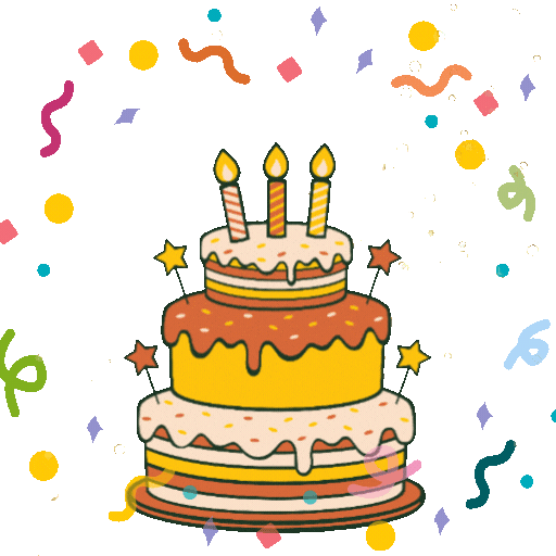 Celebrate Happy Birthday Sticker by Flowpio