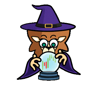 To The Moon Crypto Sticker by Loaded Lions