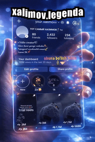 Obuna Bolish Tekin GIF