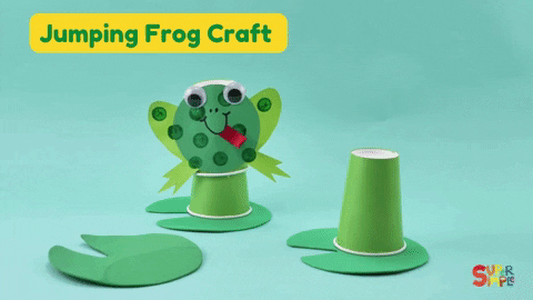 jumping frog craft