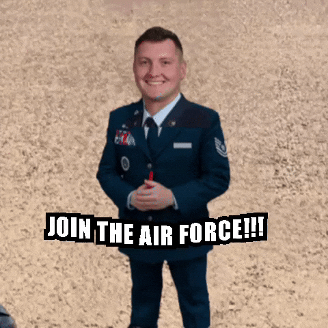 Air Force Recruiting GIF